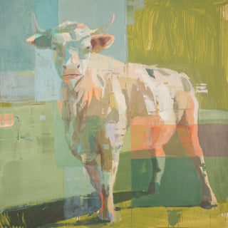 "Bold Bull" Limited Edition Print, 18"x18"