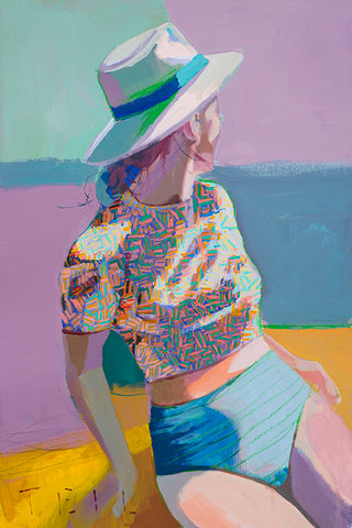 Purple Horizon, 20"x30"