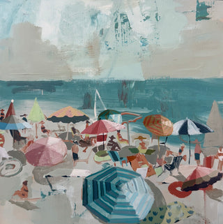 "Holiday Beach IV", 10"x10"