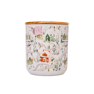 "Snow Village" Candle