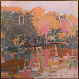 Lake Oliver's Reflection, 36"x36"