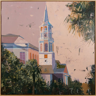 St. Michael's Sunset, 36"x36"