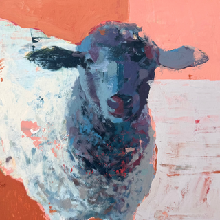 "Blackness Sheep", 8"x8"