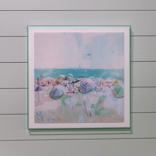 Colored Shore Print, 24"x24"