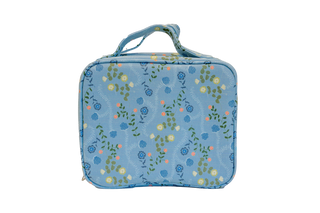 *New* Cosmetic Bag, "Floating Vine, Dusk Blue"