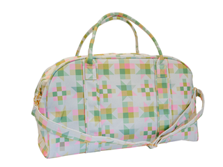 *New* Duffel Bag, "Star Patch, Sweet Tart Green"