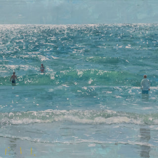 Emerald Glimmer, 48"x36"