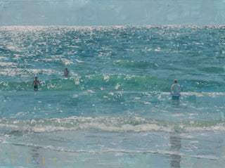 Emerald Glimmer, 48"x36"