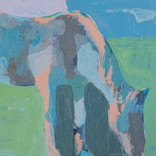Evening Graze I, 4"x6"