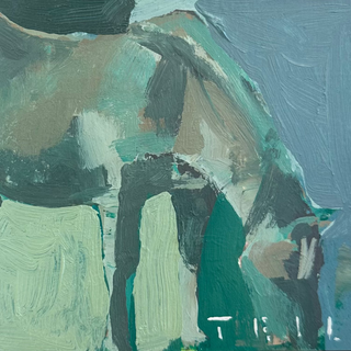 Evening Graze II, 4"x6"