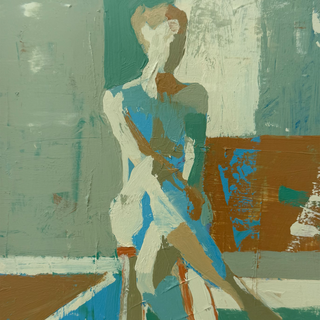 "2025 Figure III", 8"x10"