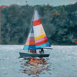 *New* "Fourth at the Lake" Print, 12"x12"