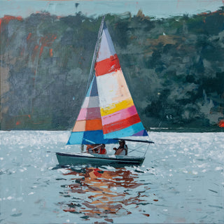*New* "Fourth at the Lake" Print, 12"x12"