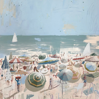 Powder Blue Sky, 36"x48"