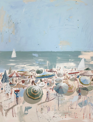 Powder Blue Sky, 36"x48"