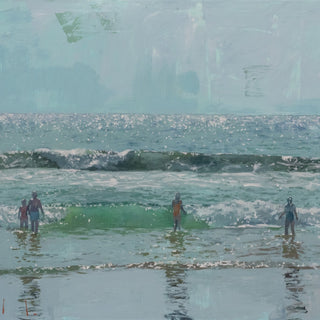 Jade Wave, 48"x36"