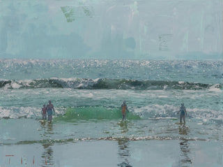 Jade Wave, 48"x36"