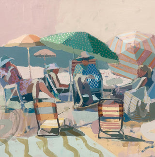 Juno Beach Chat, 18"x18"