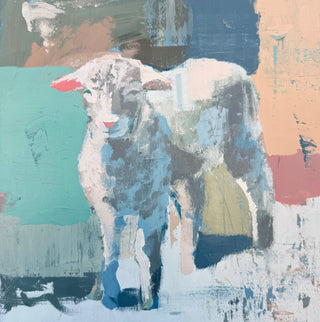 Lamb Wonder, 10"x10"