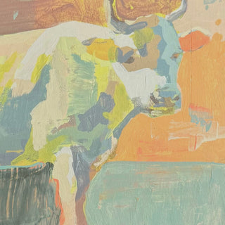 Limelight Cattle, 4"x6"