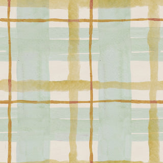 *New* 'Painterly Plaid, Mint' Wallpaper