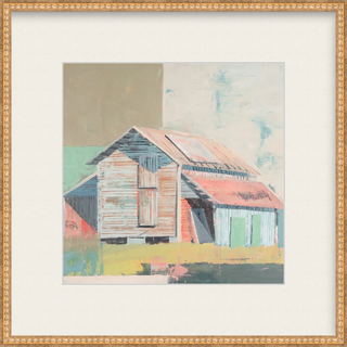 Framed Print, "Patchwork", 19" x 19", Limited Edition