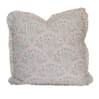 *New* 'Tulip Arc, Olive' Ruffle Pillow
