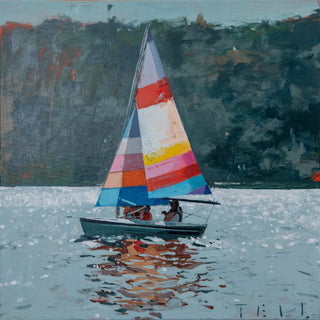 Fourth at the Lake, 24"x24"