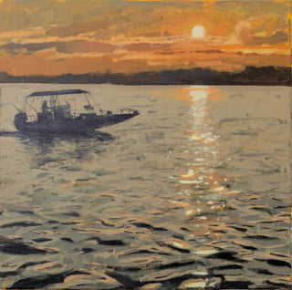 Sunset Cruise, 24x24"