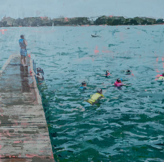 Dock Dip, 24"x24"