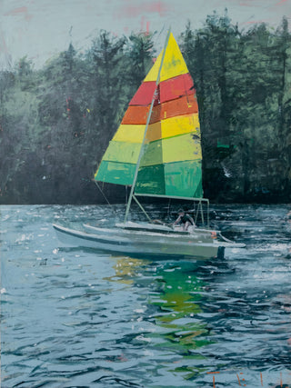 Sail Sparkle II, 36"x48"