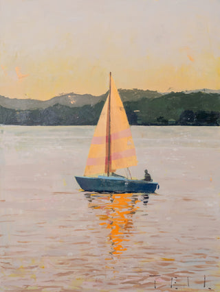 Sunset Sail, 36"x48"