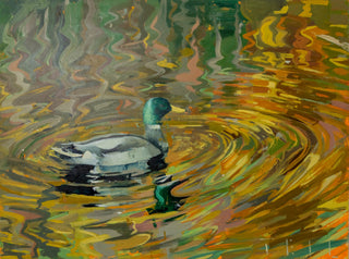 Marble Lake, 48"x36"