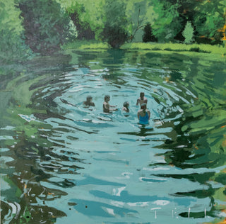 Ripple Effect III, 24"x24"
