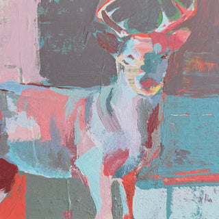 Quiet Stare I, 4"x6"