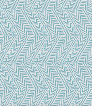 'V Dot, Ocean' Fabric