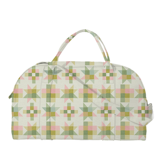 Duffel Bag, "Star Patch, Sweet Tart Green"