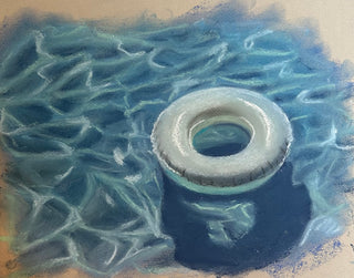 Summer Pastel IX, 16" x 13"