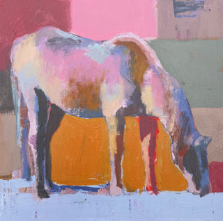 Sundown Feed, 10"x10"