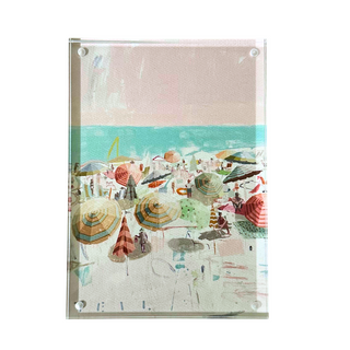 *NEW* "Salty Hair" Acrylic Framed Print, 5"x7", Limited Edition