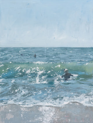 Wave Glitter, 36"x48"