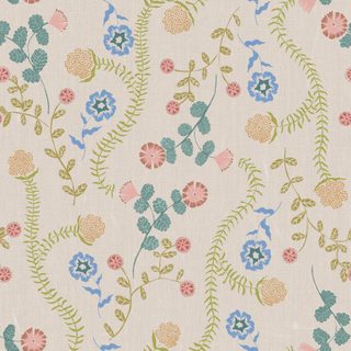 *New* 'Floating Vine, Auburn' Fabric