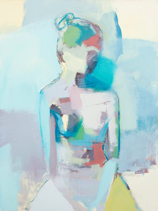 Teal Gaze, 30x40