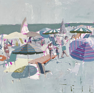 Juno Beach Study XII, 20"x20"