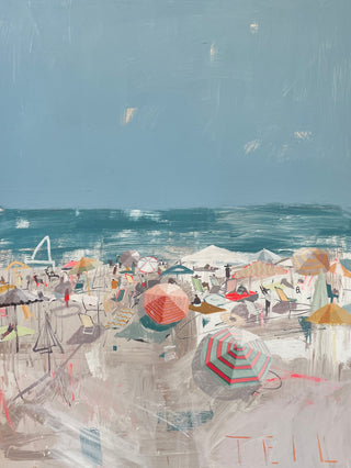 Allison's Beach Day, 36"x48"