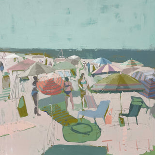 Juno Beach Study IV, 20"x20"