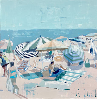 Juno Beach Study VIII, 20"x20"