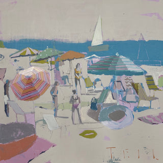 Juno Beach Study XIV, 20"x20"