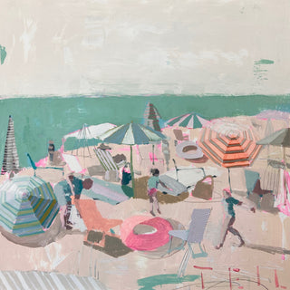 Juno Beach Study XVI, 20"x20"