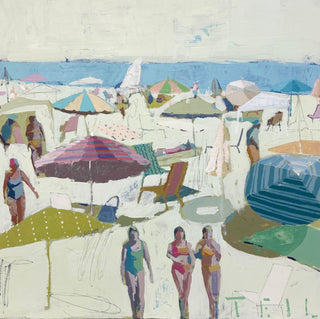 Juno Beach Study III, 20"x20"